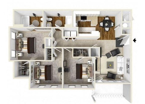 5512 Sunlight Dr 1-3 Beds Apartment for Rent - Photo Gallery 31